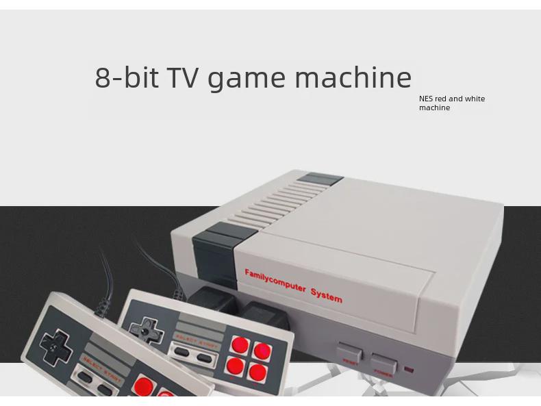 Consolă de jocuri nostalgică retro NES Mini 620 - Ediție FC roșie și albă