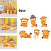 The Garfield Show Pvc Collectible Figures Set With Cute Cartoon Design For Fans And Collectors
