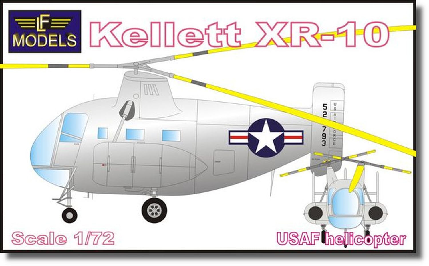

LF Model Kellett Prototype Military Helicopter Resin Kit LFM72100 1/72 XR-10 (Airplane)