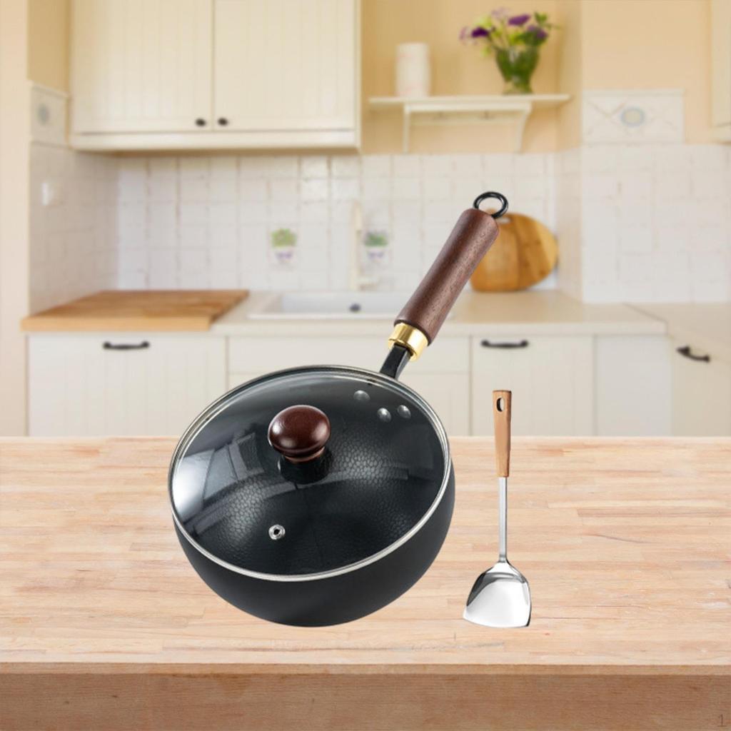 Chinesischer Kochtopf ohne Beschichtung für den Heim- und Hotelgebrauch