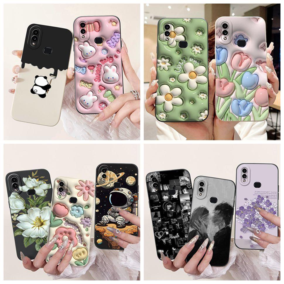 For Samsung Galaxy A10s Case Luxury Printing Soft Silicone Phone Cases For Samsung A 10s A10s SM-A107F SM-A107M Back Cover Coque