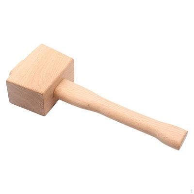 245mm Wooden T Tool Beechwood Woodworking Hammer Anti Mini for DIY