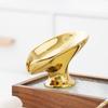 YIXI Gold Ceramic Draining Soap Dish