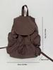 Fashionable Unisex Drawstring Backpack: Practical, Large-Capacity, Lightweight, Washable Fabric, Ideal for Casual Use.