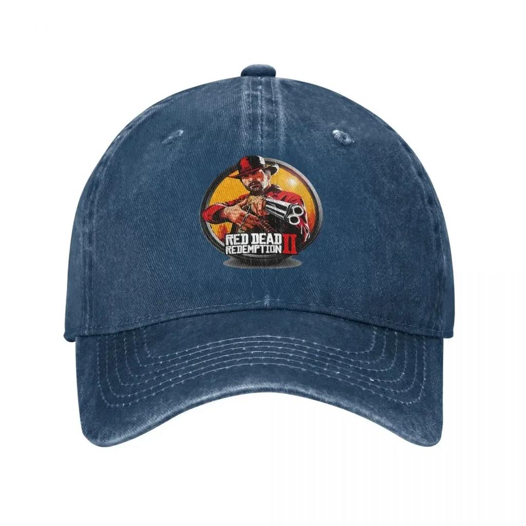 Berretto da Baseball Red Dead Redemption 2 Per Adolescenti Unisex Videogioco Cappellino Trucker Vintage Protezione Solare Sport all'Aperto Berretto Snapback