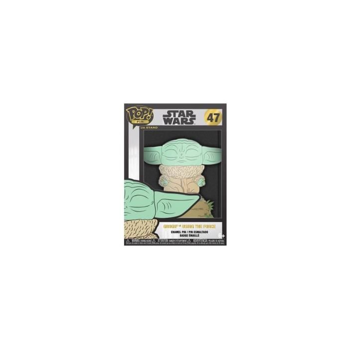 Pin's émaillé Grogu 10 cm - FUNKO - Star Wars - POP! - Adulte - Mixte - Intérieur