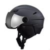 ShockAbsorbing Ski Helmet with Visor | Breathable Ventilation Openings, Guarding Inmolding