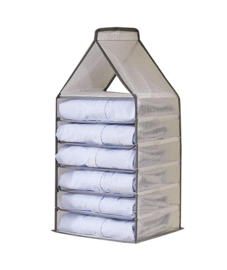 1pc Wardrobe Hanging Storage Bag Cabinet Organizer For Pants Socks T-Shirt Underwear Organizer Hanging Closet Organizer
