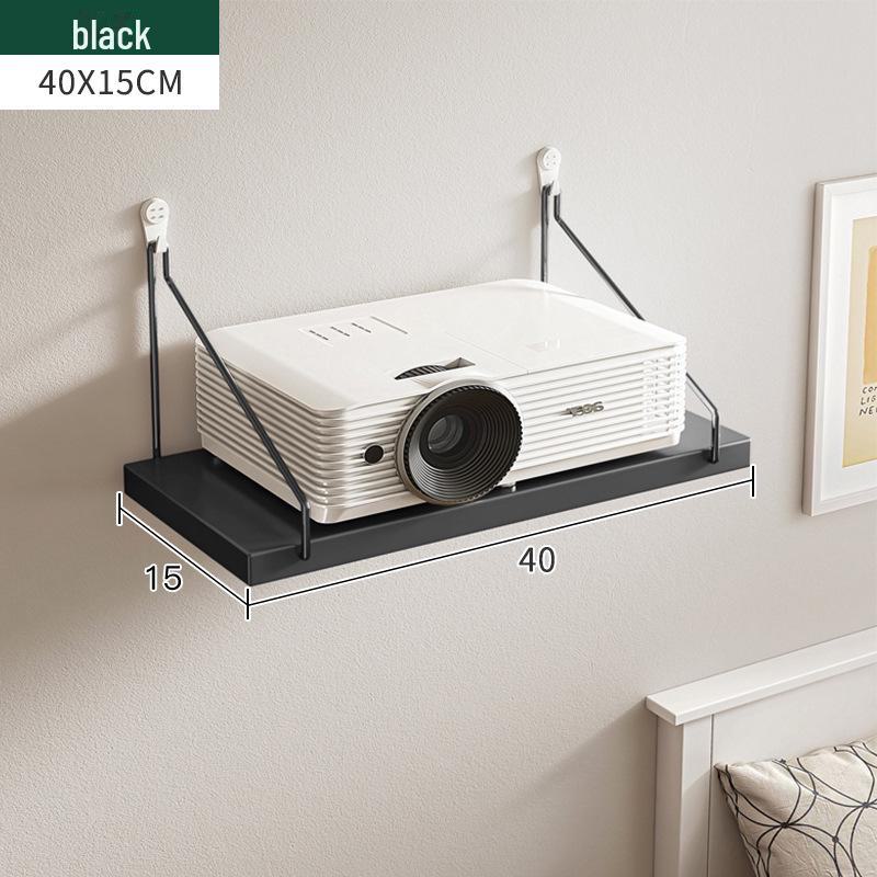 Suport de proiector montat pe perete cu tavă de depozitare