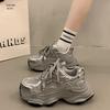 Chunky Platform Sneakers for Women Spring Thick Sole Vulcanized Shoes Woman Non Slip Mesh Breathable Casual Sports Shoes