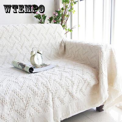 Simple Sofa Towel Full Cover Double Seat Sofa Blanket Cover European Style Pastoral Fabric Sofa Cover Thickened