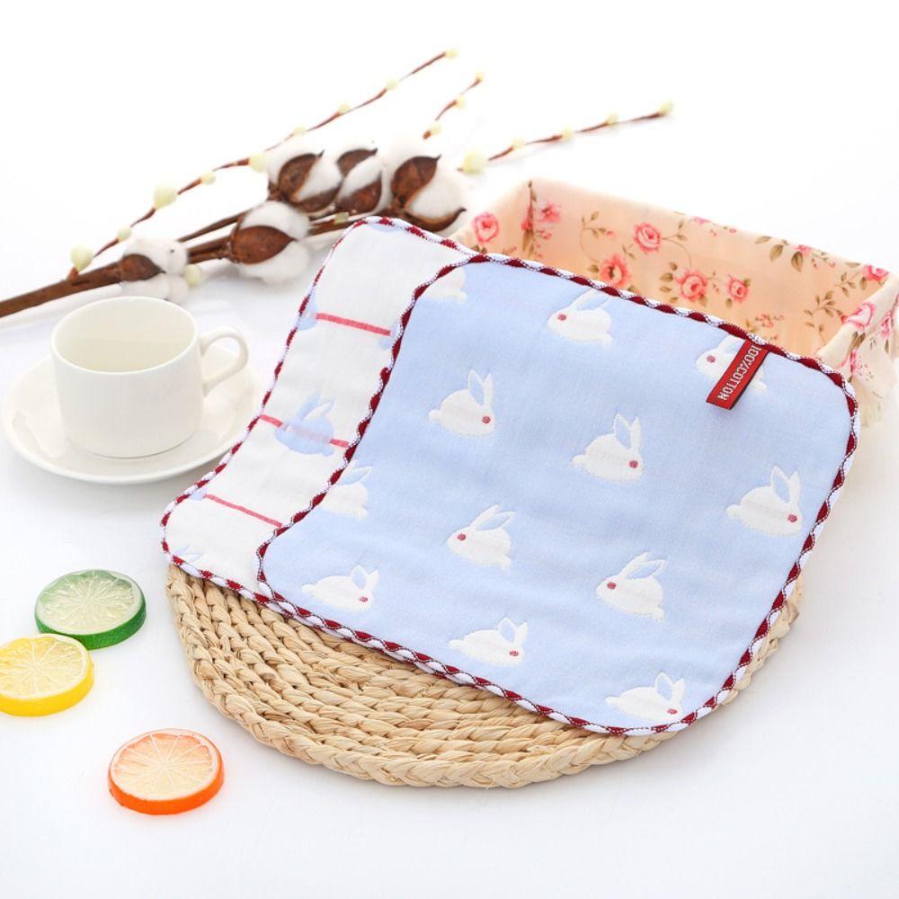 Feeding Burp Cloths Baby Face Towel Pure Cotton Children's Absorbent Handkerchief Baby Bath Towel