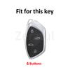 Car Key Case Cover For Roewe Marvel X Marvel R Rx5 I6 I5 Rx3 Rx8 Erx5 Mg Zs Ev Mg6 Ezs Hs Ehs Fob Shell Anti-Scratch Accessories