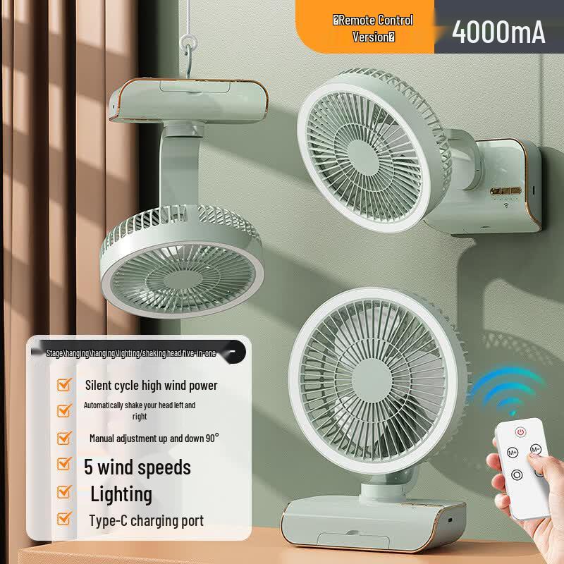 ZISIZ Desktop Oscillating Circulation Fan