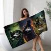 D-Dead B-By-Day Game Microfiber Blanket Quick Drying Beach Towels Oversized Printing Super Absorbent Pool Towel Blanket