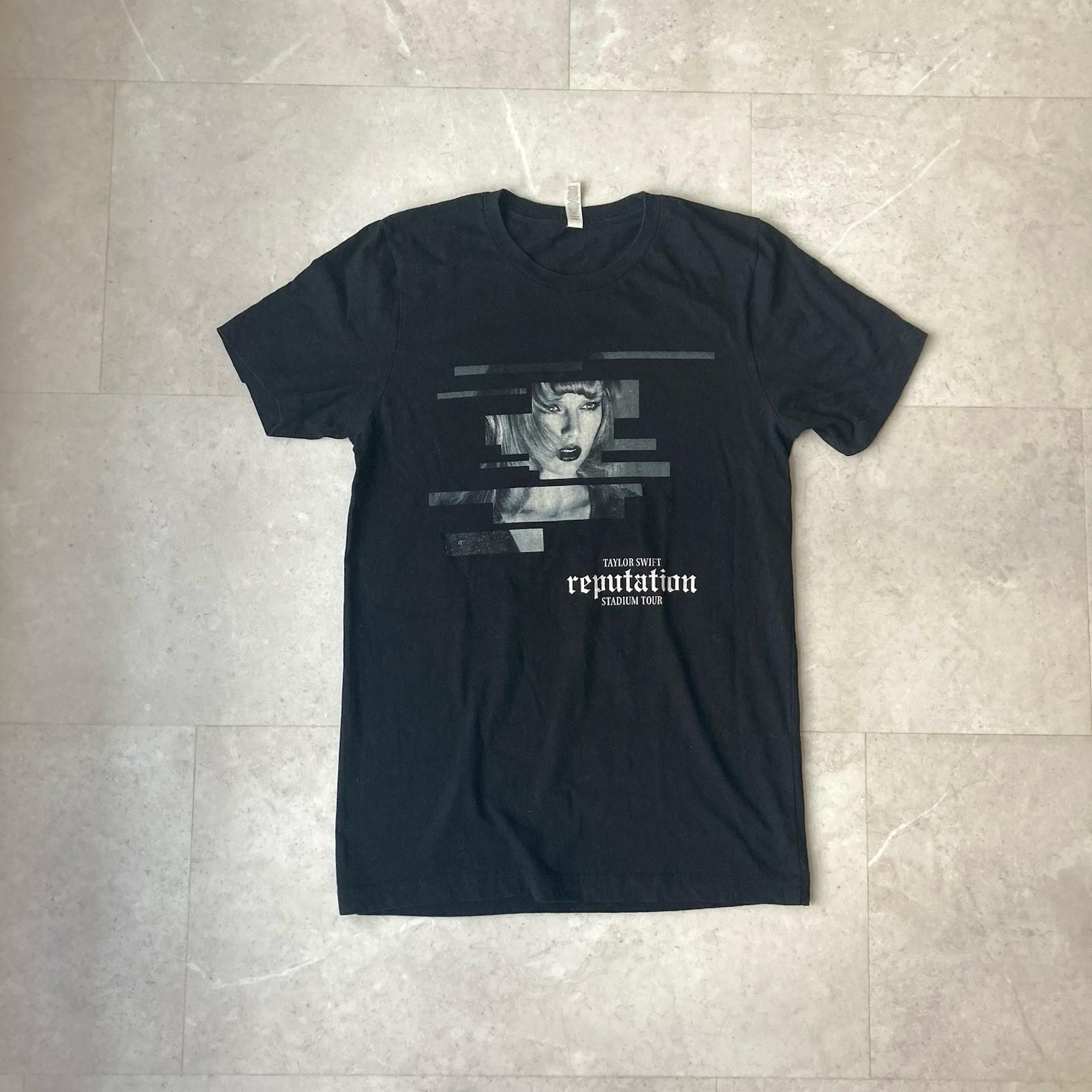 taylor swift reputation tour pop rock country band tee size medium Unisex T-Shirt XXXL
