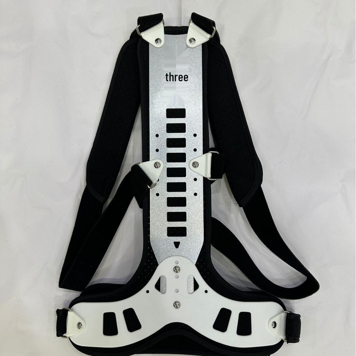 

Корректирующий пояс для осанки для взрослых и детей - Поддерживающее устройство для спины и выравнивания Large чёрный