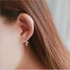 Korean Style Leaf and Branch Fashion Earrings - Simple, Fresh, Versatile Studs and Ear Hooks