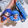 Anime Sailor Moon Characters Keychain, 5 Styles Cute Q Version Pvc Key Ring, Collectible Bag Charm Decor Gift for Girls