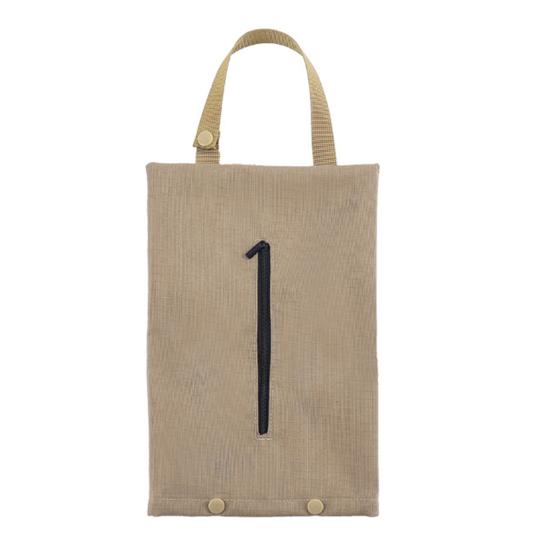 Camping Hanging Tissue Storage Bag with Handle Heavy Duty Oxford Cloth Waterproof Car BBQ Picnic Outdoor Napkin Holder Dispenser Pouch
