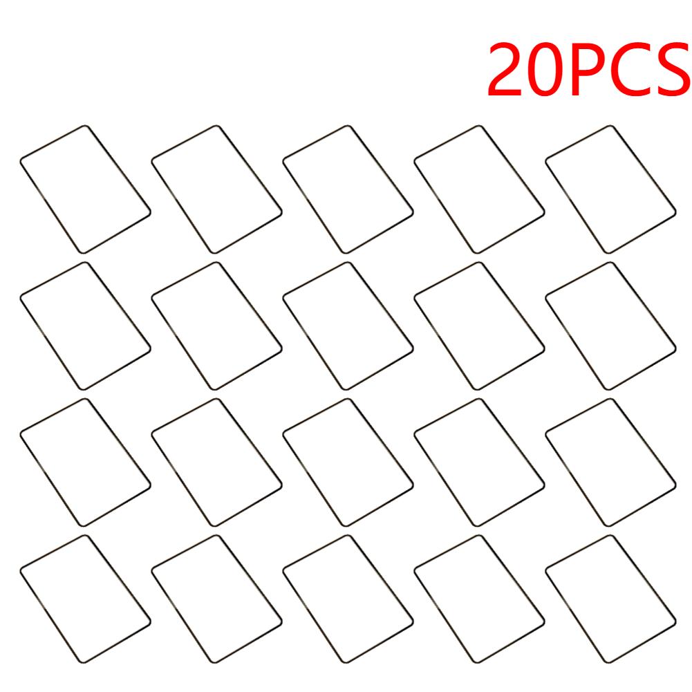 1-30Pcs A4 Magnifier 3X Magnifying Glass Page Large Sheet Magnifying Glass Book Magnification PVC Handheld Magnifier for Reading