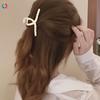 11cm Women Hair Clip Cross Matte Hairpin Fashion French Elegant Hairgrips Large Hair Claw Clips Girls Korean Hair Accessories