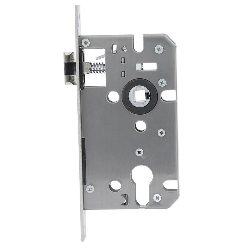 Broască de ușă neagră silențioasă în stil european cu mâner pentru uz casnic de interior