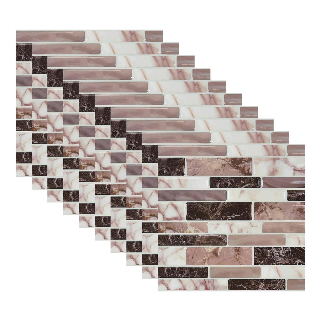 3D Tile Stickers Epoxy And Plastic Home Humidity Resistant