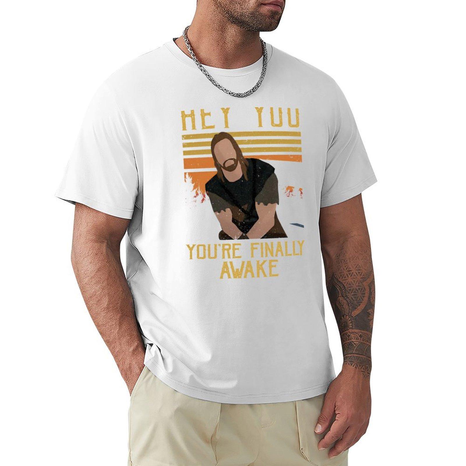 Youre Finally Awake Tshirt Mechanic Work Tee Shirt S