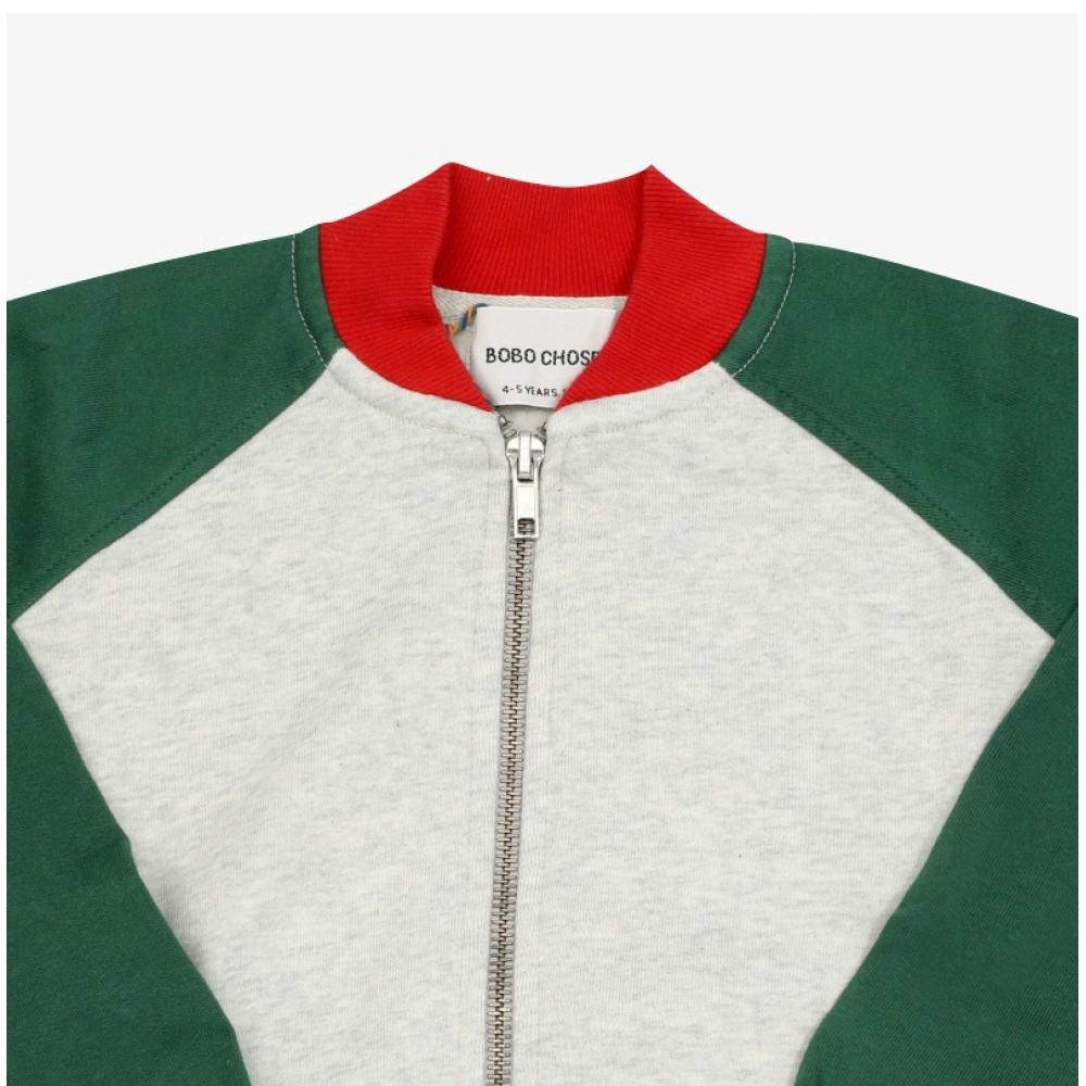 Bobo Shoes Bobo Choice Color Block Zip Up Kinderjacke B225ac052