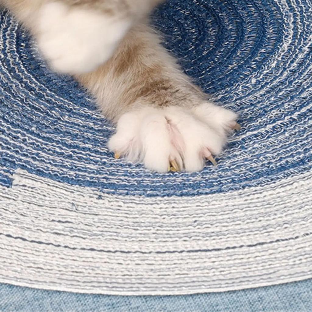 1pc-Round Cat Scratcher Pad Cats Scratching Board Grinding Claws Pet Furniture Supplies