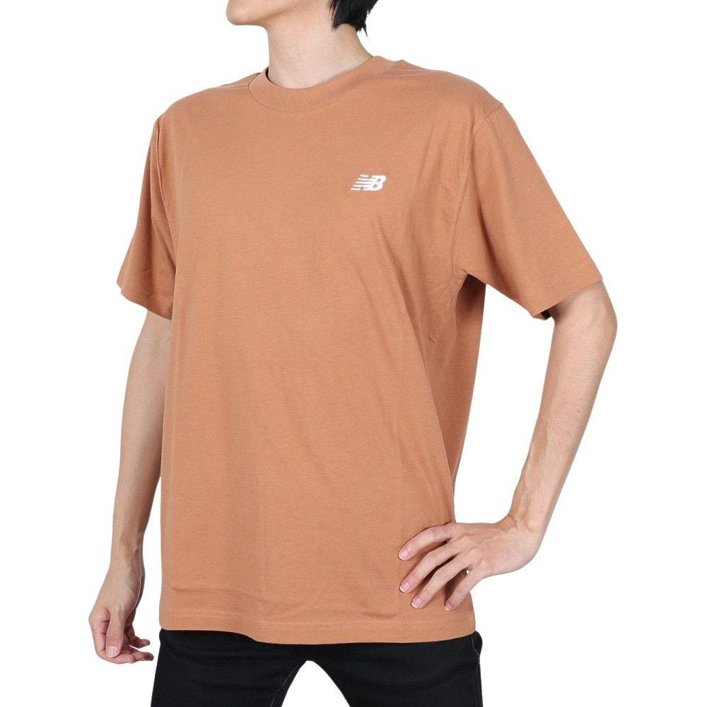 Men's T-Shirt New Balance T Shirt Men's Brown