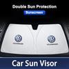 HAT1 Sun Shade Visor UV Car Windshield Protection Shield For VW Volkswagen Golf Polo Passat Touran CC Jetta MK3 MK4 MK5 GTD GTI SR32