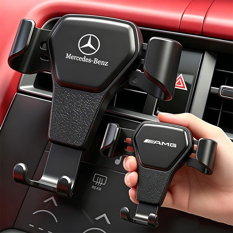 VFO1 Gravity Car Phone Holder Air Vent GPS Stand Accessories For Mercedes Benz AMG W203 W206 W220 W205 W211 W212 W201 W210 W108 C200L