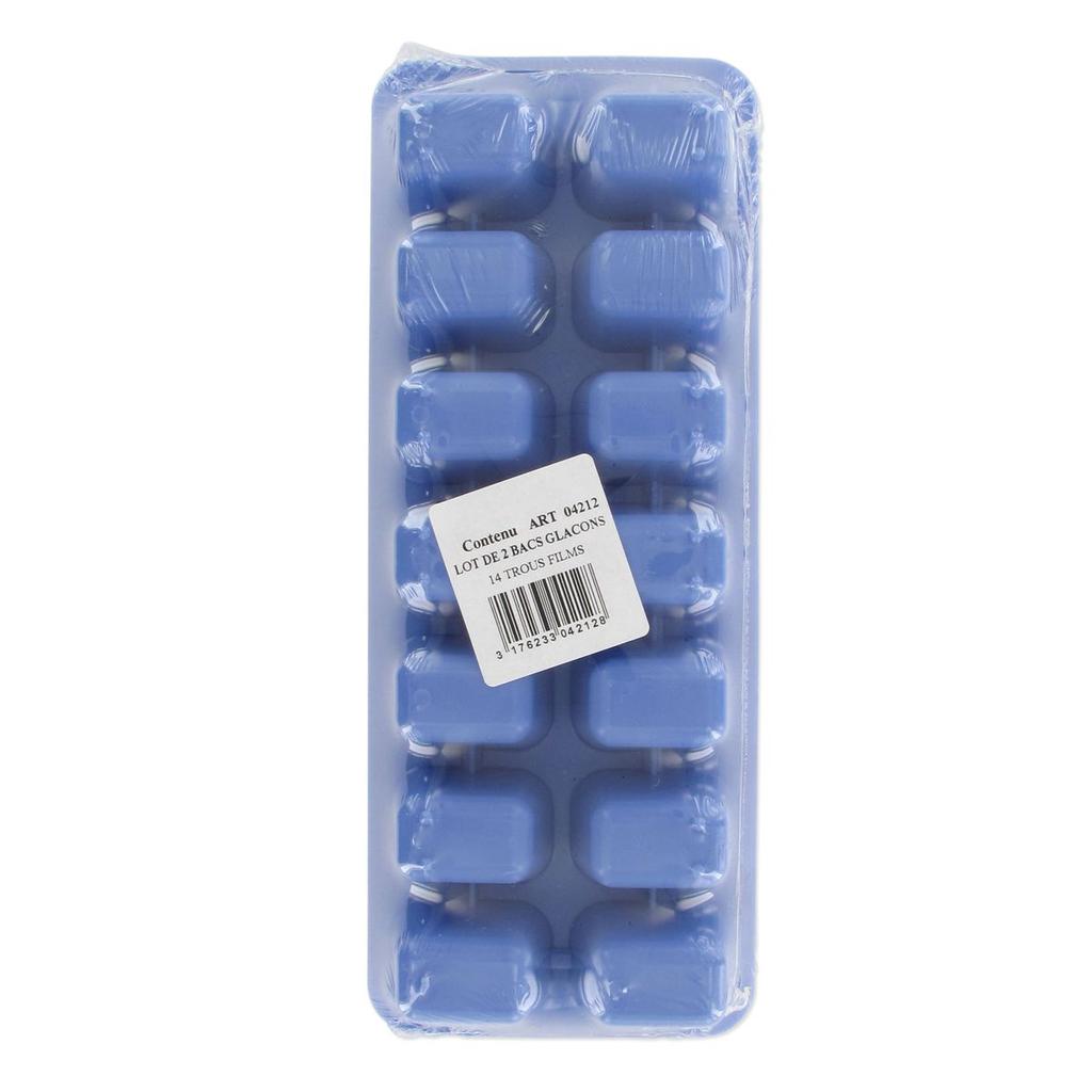 Set of 2 Fackelmann Bar Concept Ice Cube Tray 14 Ice Cubes Ref. 4212