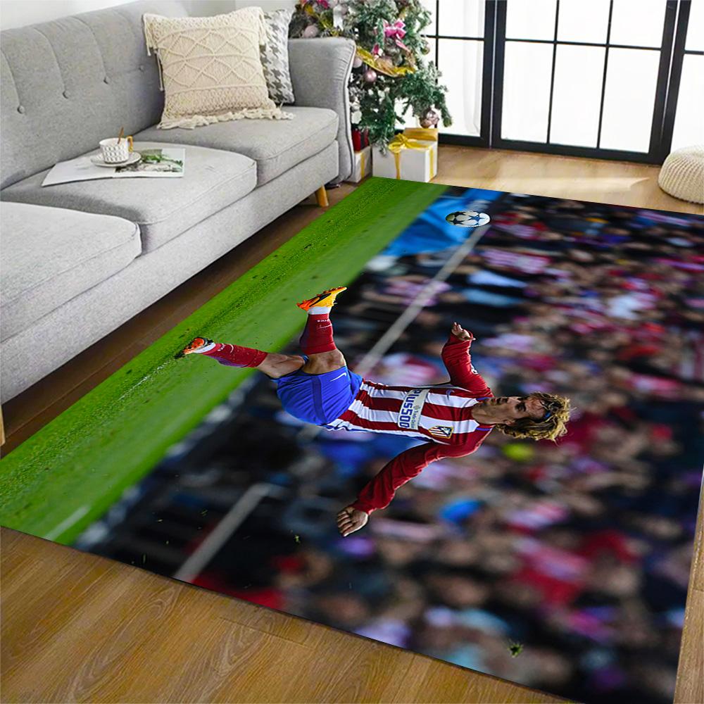 Atletico Madrid Player Carpet Suitable for Decorate room Dining Room Dormitory Game Room Antislip Carpet Office home decor