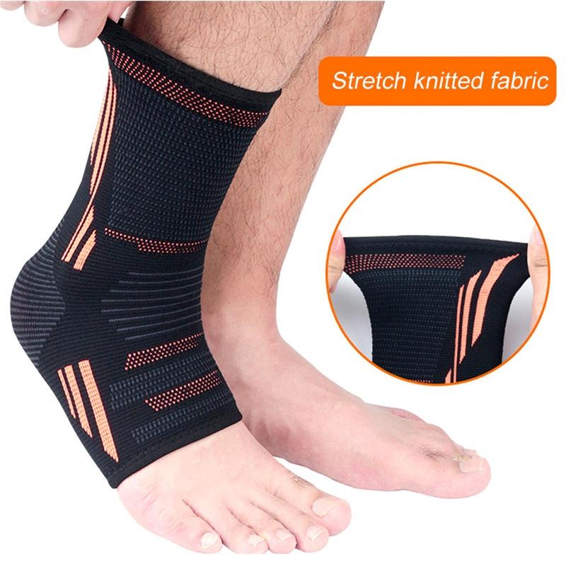 1 para sportowego nylonowego stabilizatora kostki, super elastyczny miękki stabilizator kostki do sportu i fitnessu