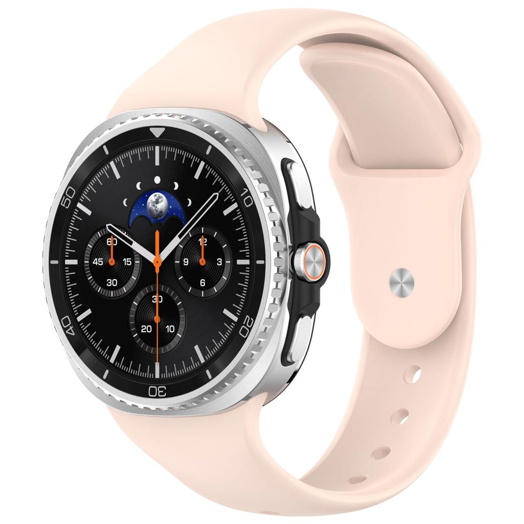 Sport Silicone Strap for Samsung Galaxy Watch 8 Classic 46mm No Gaps Original Wristband for Galaxy Watch 8 44mm 40mm Accessories
