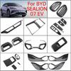 For BYD SEALION 07 EV Gear Shift Panel Center Console Air Vent Steering Wheel Trim Interior Decoration Accessories