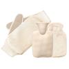 Extra-Large, Large-Capacity 9-Liter Water-Filled Hot Water Bag, Imitation Rabbit Fur, Large Pvc Water-Filled Waist-Protecting Hot Compress Warm Water