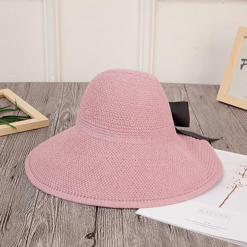 Buy Bow Sun Hat Wide Brim Floppy Summer 
