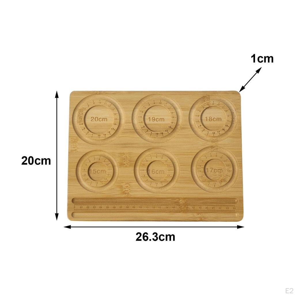 Přenosný držák na měření desek s korálky na výrobu šperků z korálků