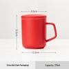 Chaxun Gradient Ceramic Mug with Lid & Filter