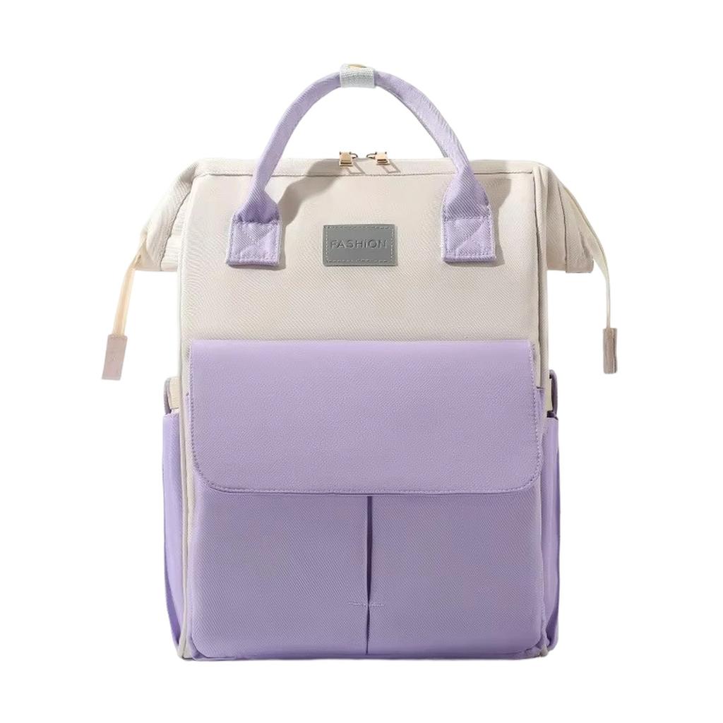 Multifunctional Maternity Bag Large Capacity Diaper Bag Insulated Breast Milk Storage Wet Dry Separation Lightweight