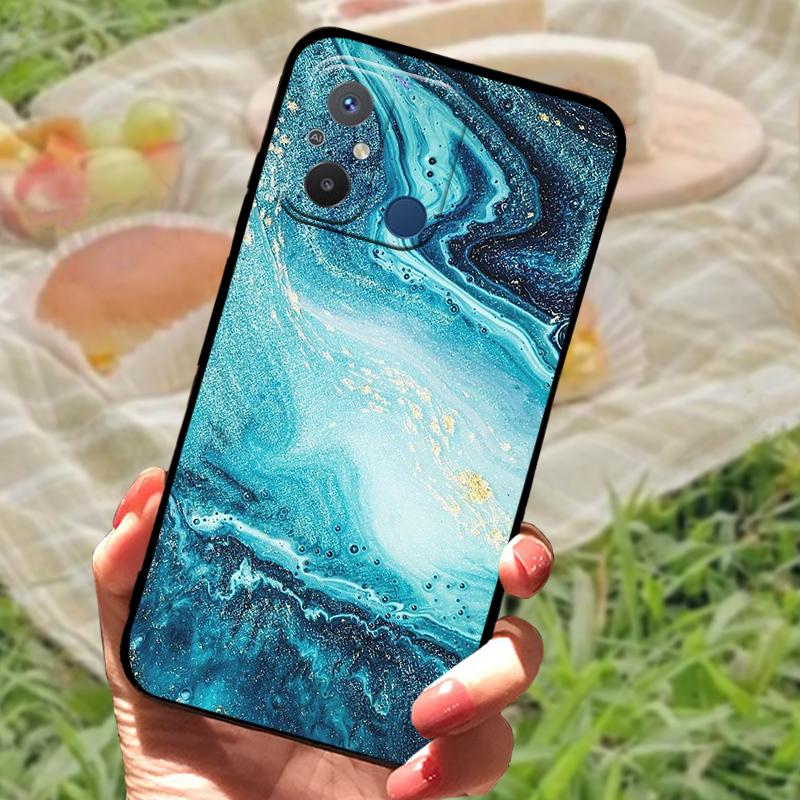 For Xiaomi Redmi 12C Case 12 C TPU Silicone Shockproof Cartoon Phone Covers For Redmi 12 4G 5G Soft Protective Fundas Bumper