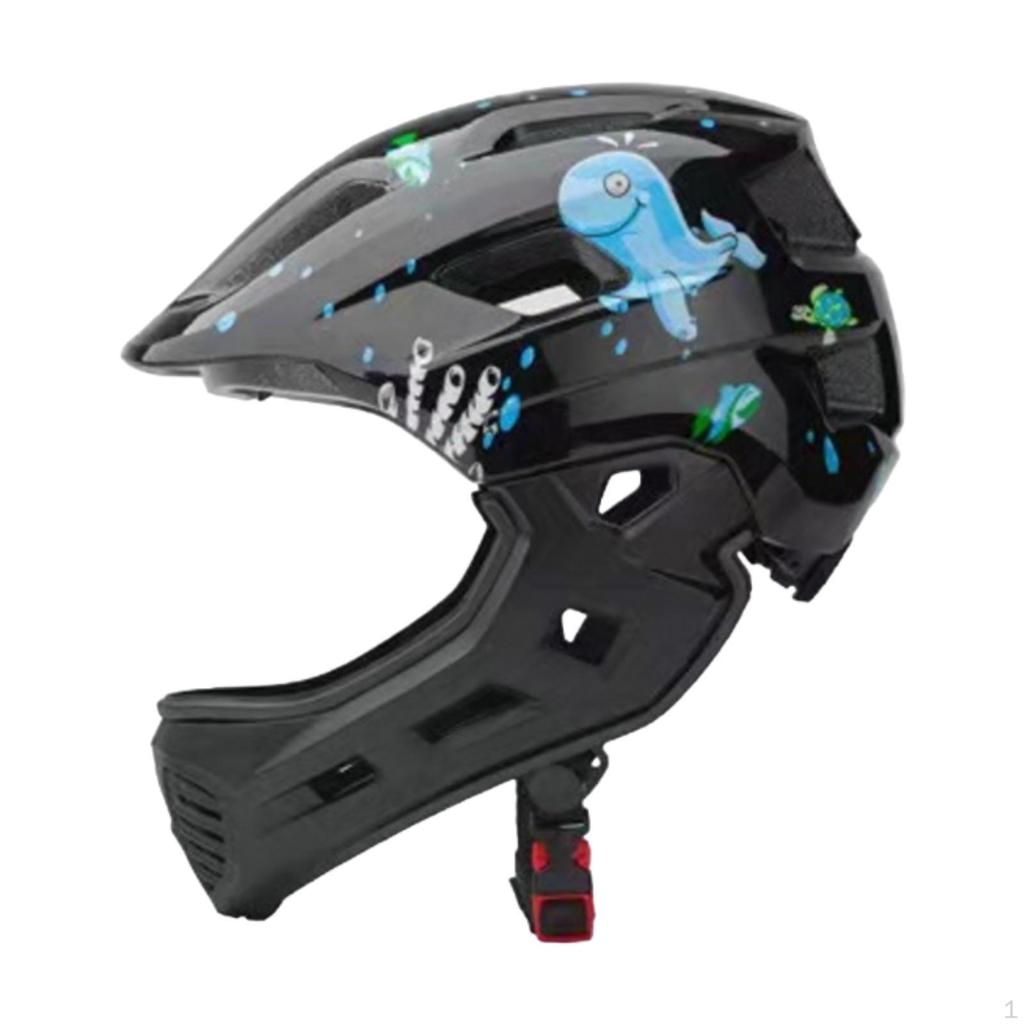 Children's Helmet, Full-face Accessories, Cycling Equipment, Portable Bike