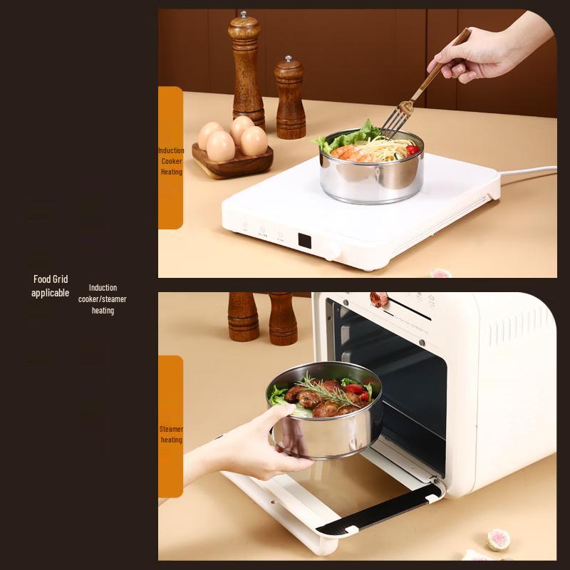 Debo Outdoor Thickened Stainless Steel 5-Layer Lunch Box with Handle