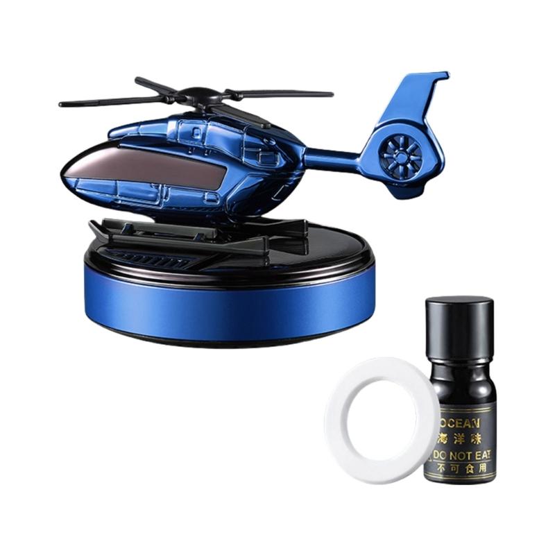 Auto Duft Auto Lufterfrischer, Rotierender Propeller Auto Duftspender Armaturenbrett Langanhaltender Lufterfrischer für Fahrzeug