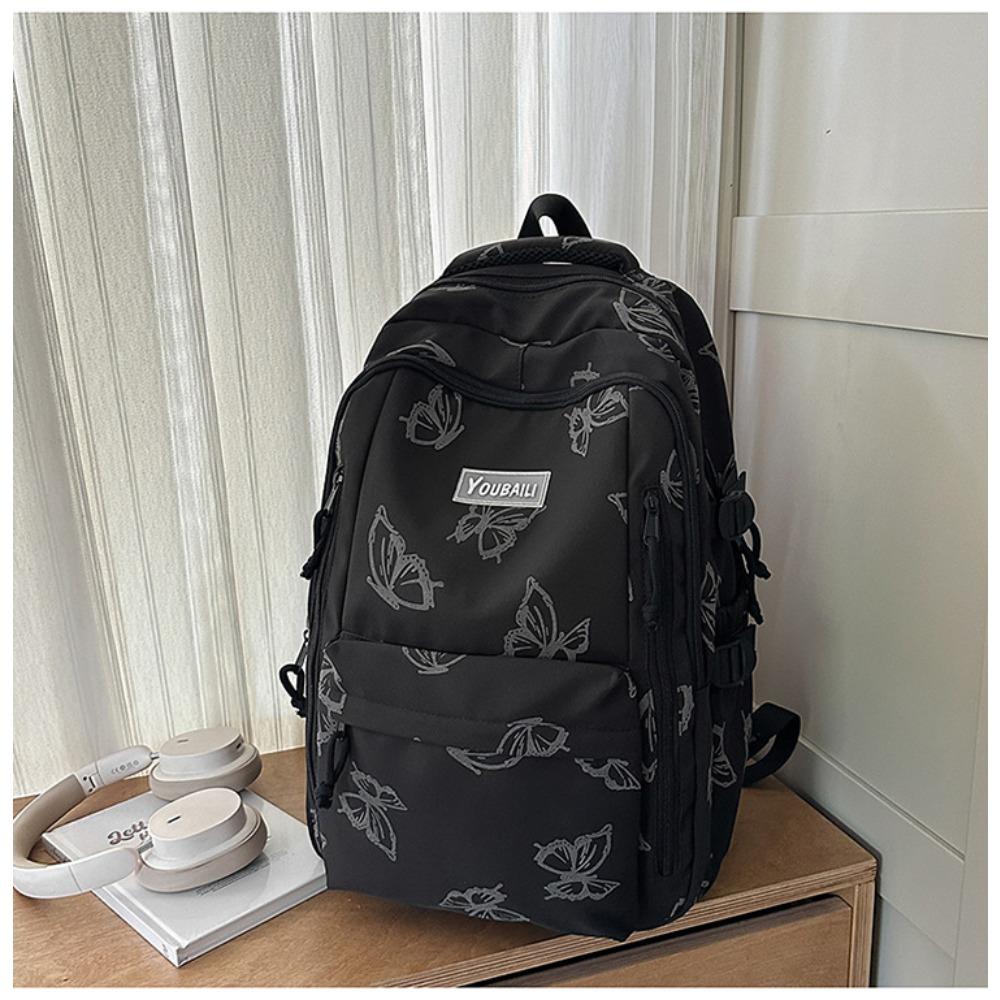Japanese ins style high-value backpack new girl cute student school bag college style middle school student backpack