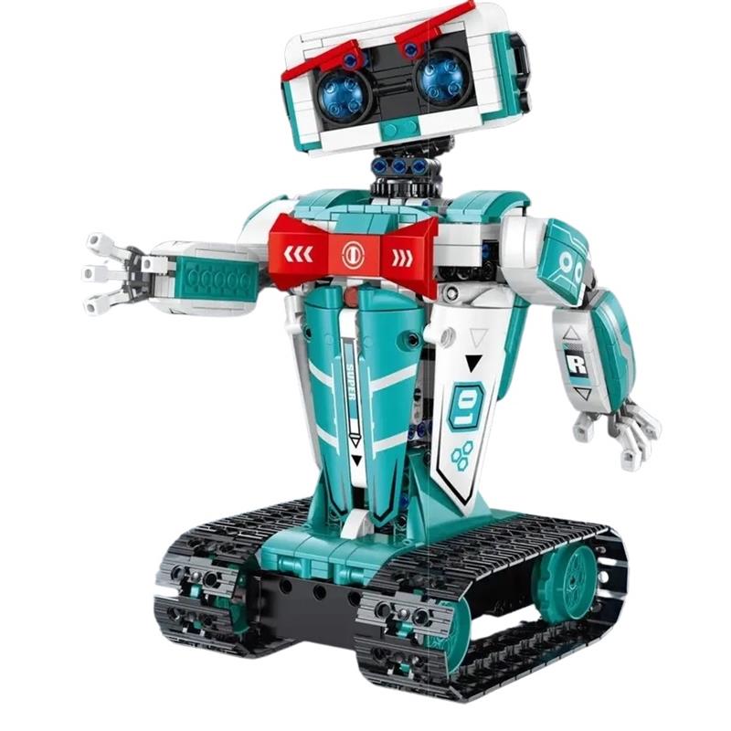 Construction Blocks Robot Controlled Model 3-in-1 Tank Dinosaur 698 Elements